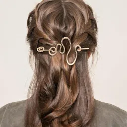 Bun Cage for Hair, Hair Stick for Bun, Metal Hair Bun Cage, Hair Bun Cage with Stick, Hair Accessories for Women, Traditional Hair Bun Holder, Hair Cage Bun, Hair Bun Holder for Long Hair image 2