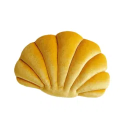 The Style SutraPlush Seashell Shape Pillow Ocean Themed Filled with PP Cotton Chair Cushion Yellow|Home & Garden | Home Decor| Pillows image 1