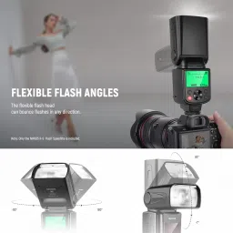 NEEWER NW635II-S TTL Camera Flash Speedlite with Soft Diffuser, Compatible with Sony A9 II A9 A7R V A7R IV A7 IV A7R III A7S III A7 III A7S II A7R II A7S A7 A7C A1 A6600 A6500 A6100 A6000 A99 A350 image 4