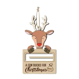 club bollywood The Style SutraChristmas Money Holder Practical Tree Pendant Christmas Decor for Home Party Christmas deer|Home & Garden | Greeting Cards & Party Supply | Other Gift & Party Supplies image 2