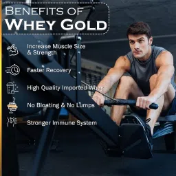 NAKPRO Gold Whey Protein Concentrate & Isolate 1kg Double Rich Chocolate | 25.5g Protein, Trustified Certified Supplement Powder | Fast Absorbing Whey Protein Powder image 4