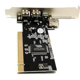 PremiumAV PCI Firewire Card – 3 Ports IEEE 1394 High-Speed Firewire 400 Adapter for PC, Ideal for Digital Cameras, External Drives, and More image 2