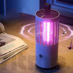 Marrone Electric Mosquito Killer Rechargeable Mosquito Repellent Fly Trap Outdoor Mosquito Killer Lamp, Portable Mosquito Trap Lamp for Indoor Outdoor Use image 4