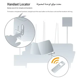 Panasonic KX-TG3611SX Single Line 2.4GHz Digital Cordless Phone Black image 5