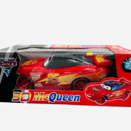 Lynacz Original Remote Control Car Toy for Kids Boys – Lightning McQueen Transformer RC Car with LED Lights, 2-in-1 Robot Conversion | Ages 4+ image 5