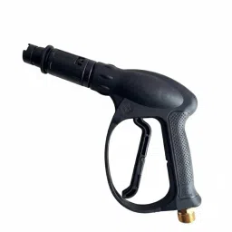 High Pressure Washer Gun with M22 Connector and Hose, Black image 2