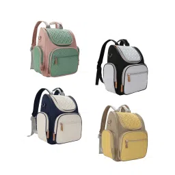 Merishopp Baby Diaper Bag Backpack Portable Nursing Backpack for Picnic Camping Hiking Pink image 4