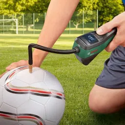 Bosch Easy Pump Cordless Bike Tyre Inflator/Air Pump/Mini Compressor (3.0 Ah Battery, 3.6 Volt, Autostop Function, 150 PSI, 10.3 bar, LED, Rechargeable via USB-C Cable, in Carton Box) image 5