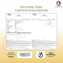 ROYAL SWAG Ayurvedic Cigarette Nicotine and Tobacco Free Combo -10 Stick (Frutta, Clove, Regular and Mint- Each 10) image 4