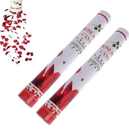 Popper/Confetti for Anniversary, Party and Birthday (Pack of 2Pcs) (40, ROSE) image 5