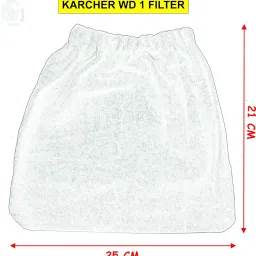 RODAK Reusable Vacuum Cleaner Filter Compatible with Karcher WD1 and Inalsa WD10 image 2