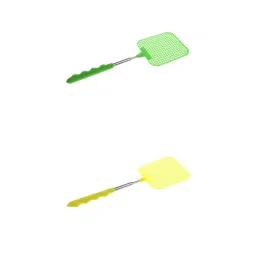 ECOMISTIQ® 2pcs Durable Poly Fly Swatter Retractable Prevent Pest Tools|Home & Garden|Yard, Garden & Outdoor Living|Gardening Supplies|Weed & Pest Control|Weed & Pest Control image 1