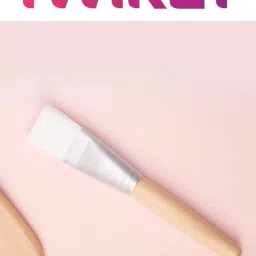 Face Mask Pack Brush with Soft Bristle, Face Mask and Bleach Apply Brush for Women (Pack of 1) Multicolor image 1