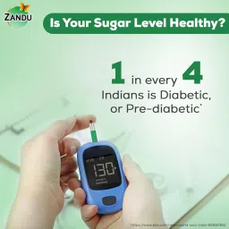 Zandu DiaBTS Tablets|Clinically Proven for results in 3 months| Safe, Natural & 100% Ayurvedic | Helps maintain Healthy Glucose Metabolism |Salacia for Healthy Sugar Management | 90 Tablets image 3