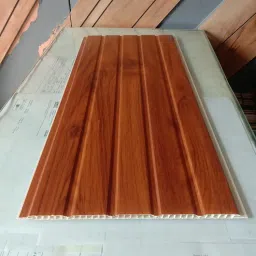 PVC Wall and Ceiling Panel – Waterproof & Easy Installation |(Size 61x25.5 cm Wooden | Durable PVC Panels for Walls, Ceiling, TV Panel, and Interior Decor(Pack of 5 Piece) image 3