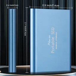 The Style Sutra SSD USB 3.1 External Solid State Drives Hard Disk for PC Laptop 1TB Blue|Computers/Tablets & Networking | Drives, Storage & Blank Media |1 Pcs Solid State Drive image 5