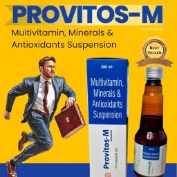 Provito-M Multivitamin, Minerals & Antioxidants Syrup, 200 ml image 3
