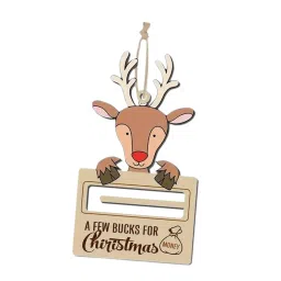 club bollywood The Style SutraChristmas Money Holder Practical Tree Pendant Christmas Decor for Home Party Christmas deer|Home & Garden | Greeting Cards & Party Supply | Other Gift & Party Supplies image 1
