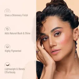 Swiss Beauty Mini Baked Shimmer Blusher And Highlighter Palette For Face Makeup| Multicolor-2, 7 Gm | image 3