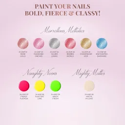 Just Herbs Nail Polish 12 Chemical Free Formula Quick Dry, Glossy Finish and Long Lasting Nail Paints (Burgundy Beauty) image 2