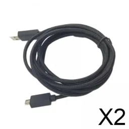 TRENDIVIBE 2x2M Headphones USB Audio Cable Extension Cords for Logitech G633 G533 image 1