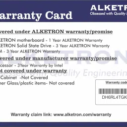 ALKETRON Portable Desktop Mini PC with i9core 14th Gen Processor; WiFi & Bluetooth; 1TB M.2 SSD; 32GB DDR4 RAM; Windows11 & MS Office; Free 64GB pendrive 1 Year Warranty (Standard Edition - CPU Only) image 5