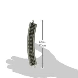 Bachmann 11.25" Radius Curved Track (6/Card) - N Scale image 1