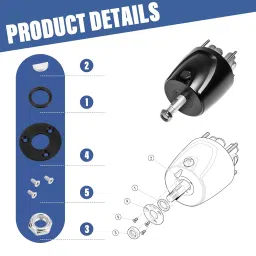Hydraulic Helm Seal Service Kit HP6032 for Seastar HH5271, HH5272, HH5273, HH5261,HH5262, Compatible with Baystar HH4514, HH4314 and HH4513 image 2
