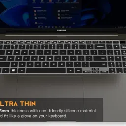 Capsa Keyboard Cover for Samsung Galaxy Book 4, 3 Pro 360 16", Pro & Ultra, 15.6" Keyboard Protector (Black) image 3