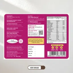 SAHU GAJAK BHANDAR Homemade Rajasthani Gajjak 400g With Gazak Roll 400g (Combo Pack 800g) No Liquid Glucose | Made with Cow Ghee | Premium Packaging | No Added Preservatives or Colors image 1