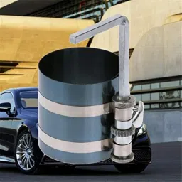 ISC 4inch Band Ratchet Installer Tool Car Engine Piston Rings Compressor 4-175mm Motorcycle Engine Parts Piston Ring Kit 1 PISTON RING COMPRESSOR Single Sided Wrench image 2