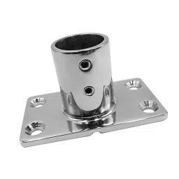 The Style Sutra 2 Pieces Stainless Steel Boat Deck Hand Rail Fittings Rectangle Base 25mm 1"|Motors | Parts & Accessories | Boat Parts |1 Piece 60 Degree Boat Hand Rail Fitting image 5