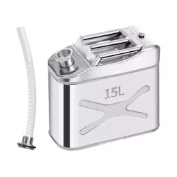 VELURA Water Container Heavy Duty for Camping Outdoors Stainless Steel Portable 15L|1 Heater Hose Connector image 2