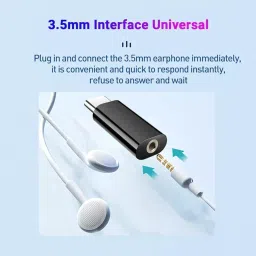 One Plus Stereo Jack Splitter Type C to 3.5mm Audio Jack, car Audio Connector USB Type c, Headphone Converter Cable Compatible for Oneplus 12/12R 11/11R 10pro/10T/10R 9 9t 7 7pro 7t 6t Nord CE 4 image 2