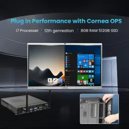 Cornea 86 Inch All in One Interactive Smart Board 48 MP Inbuilt HD Cam 8Array Mic4K UHD Display and Dual OS Latest Android and Windows Version with K-12 Content and Cornea WritePro for Office School image 5