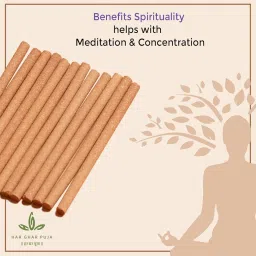 Har Ghar Puja Dhoop Sticks for Pooja, 60 Count – Vrindavan Jasmine, 9cm Long,Dhoop for Pooja, Natural Ingredients,Long-Lasting Home Fragrance Products,Dhoop Sticks,Made in India image 5