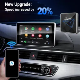 Wireless Android Auto Car Adapter - OTTOCAST A2Air Pro New Android Auto Wireless Adapter Seamlessly Convert Wired Android Auto to Wireless, Direct Plug-in Wired Android Auto USB Port, No More Cords image 1