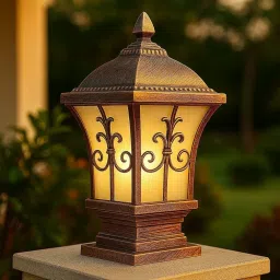 Waterproof Outdoor Gate Light for Home & Garden (Bulb Incl.) (Pack of 1) image 3