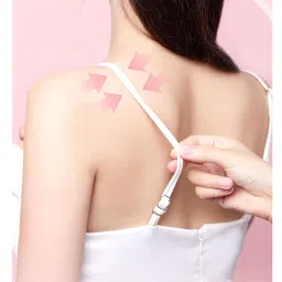 KNH MART Body Glue Roll-On for Clothes | Stick Clothes to Skin | Saree Pallu & Blouse Fixer | Neckline Glue | Sweatproof, Skin-Friendly, No-Stain Adhesive | Fashion Alternative Glue A(101) image 4