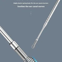 QUIRA Professional Ear Wax Removal Tool Kit, 6-Piece Stainless Steel Set with Storage Case, Silver image 4