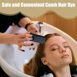 Arica Hair Color Stick for White Hair Coverage | Natural Black Hairdressing Wand | Waterproof and Sweat-Proof Hair Dye Comb for Gray Hair Coverage (20 Gram) image 2