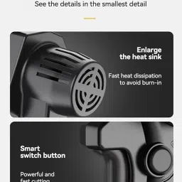 Yagviz 21V Cordless Chainsaw Procut One Hand Lightweight Portable Battery Operated 6inch Mini Chain Saw for Pruning Tree Branch Wood Cuttings With 2 Pc Li-ion Chargable Batteries with Charger image 5