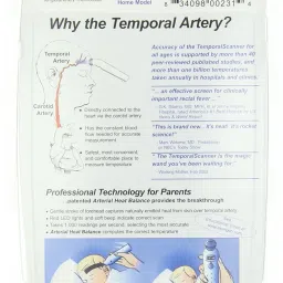 Exergen Thermometer Temporal Scanner 1 thermometer image 1