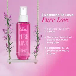 La Pink Body Mist Gift Set | Long-Lasting Travel-Friendly Fragrance Sprays | Ideal for Gifting & Daily Use | Set of 4 (50ml each) image 4