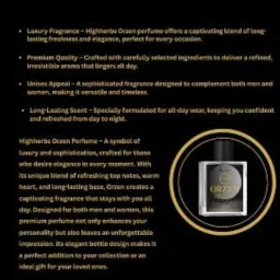 Highherbs Orzen Perfume – Luxury Long Lasting Fragrance for Men & Women | EDP 100ml | Pink Pepper, Jasmine & Vanilla | Floral, Woody & Fruity Premium | Fragrance You’ll Love image 4
