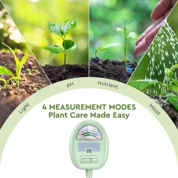 Tusmad(Upgraded)Tusmad 4-In-1 Soil Ph Meter Soil Tester For Moisture,Light,Nutrients,Ph,Soil Ph Test Kit,Great For Garden,Lawn,Farm,Indoor&Outdoor Use(No Battery Required) image 2