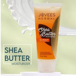 Jovees Herbal Shea Butter Moisturiser | With Shea Butter & Fruit Extracts | Reduces Skin Inflammation & Restores Hydration | For Normal & Dry Skin 100g image 3