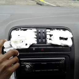 OBEROI'S TRADERS Combo of Car AC Vent & Duct Cleaner Foam Spray with Long No-sal Pipe For Vehicle Interior & Home AC Cleaning (1200) ml image 3