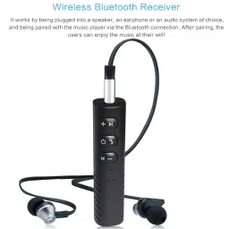 Wireless Bluetooth Audio Receiver for Audi Q5 Bluetooth Audio Receiver Adapter 3.5mm Jack AUX Audio Music Car Kit Speaker Earphone Headphone Headset Hands-Free image 1