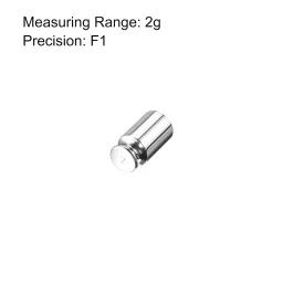 uxcell Gram Calibration Weight 2g F1 Precision Stainless Steel for Digital Balance Scales image 2